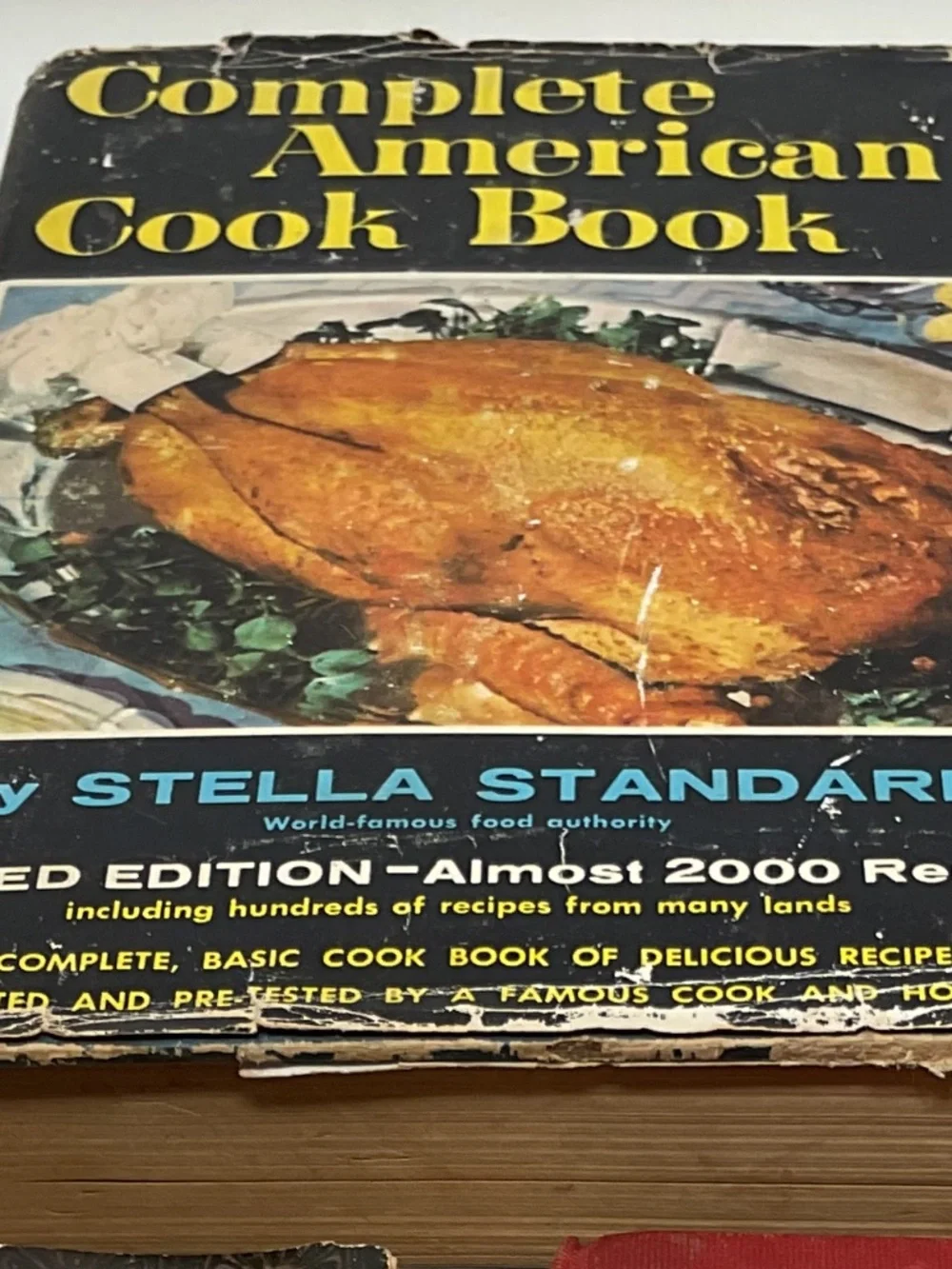 vintage The Complete American Cook Book by Stella Standard